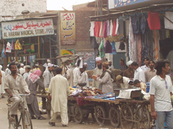 Raiwind Tablighis Shopping in the Bazar